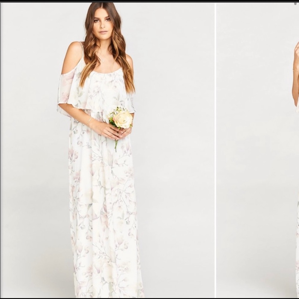 NEW Show Me Your Mumu Caitlin Maxi Dress Floral L